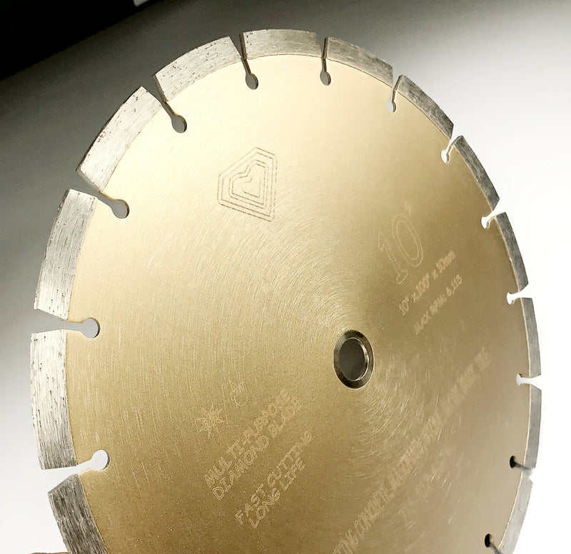 ALSKAR DIAMOND 10 inch ALSKAR DIAMOND Dry or Wet Cutting General Purpose Power Saw Segmented Diamond Blades for Concrete Stone Brick Masonry (10") - Image 4